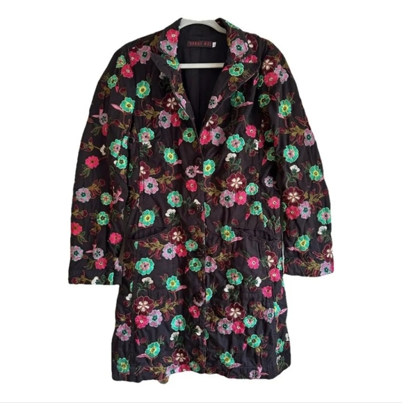 JOHNNY WAS Embroidered Coat - Picture 6 of 6